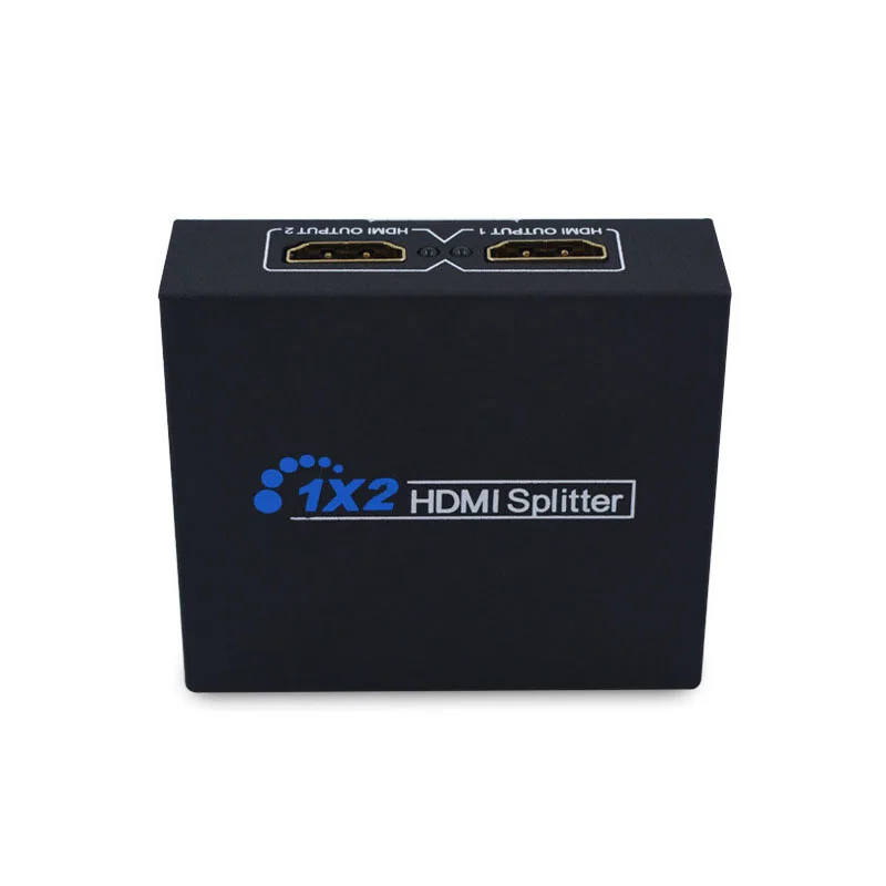 1*2 HDMI Splitter 1 в 2 из видео Full HD 1080 p HDMI коммутатор Поддержка HDCP для HDTV DVD PS3