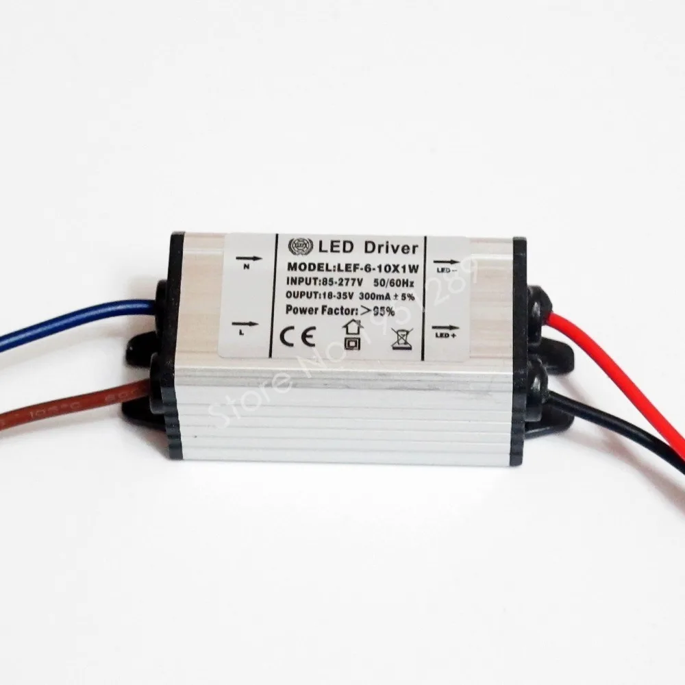 CE-Certified-IP67-300mA-6-10x1W-Led-Driver-6W-7w-8W-9W-10w-Power-Supply ...