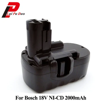 

18V Ni-CD 2.0Ah Replacement Power Tool Battery For Bosch:2607335266,PSB18VE-2,2607335536,2607335688,1644,BAT026,1659RK