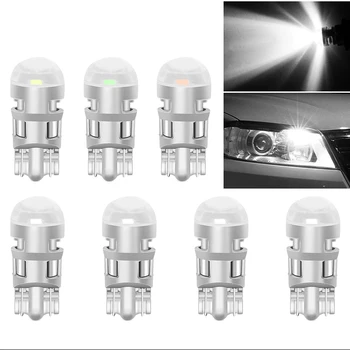 

2pcs Signal Lamp T10 Led Car Bulb W5W 194 168 Led T10 Led Lamps For Cars White 5W5 Clearance Backup Reverse Light 12V
