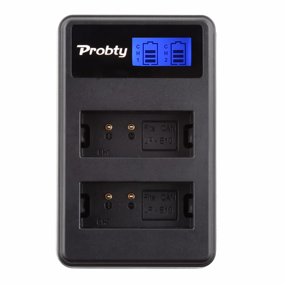 LP-E6 LP E6 LP-E8 LP-E10 E10 LP-E12 LP-E17 NP-FW50 NP-BX1 NP-W126 EN-EL14 EL14 EN-EL15 EL15 LCD Camera battery dual Charger