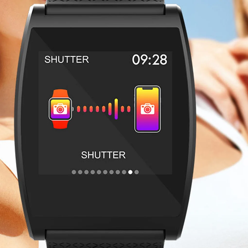 Водонепроницаемая фотокамера с Bluetooth Смарт-Браслет спортивный Шагомер фитнес-браслет кровяное давление