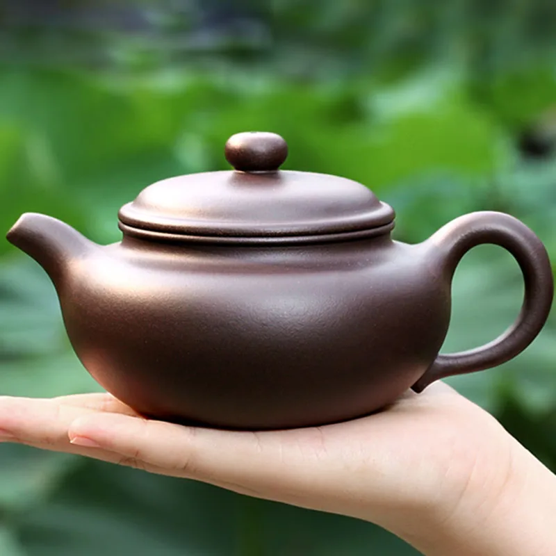 Buy 350ML Yixing Purple Clay Teapot Handmade Health