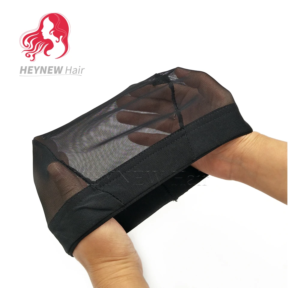 

3PCS/Lot Dome Style Mesh Wig Cap For Making Wigs Black Color Fashion Stretchable Weaving Cap Elastic Nylon Mesh Net Wholesale