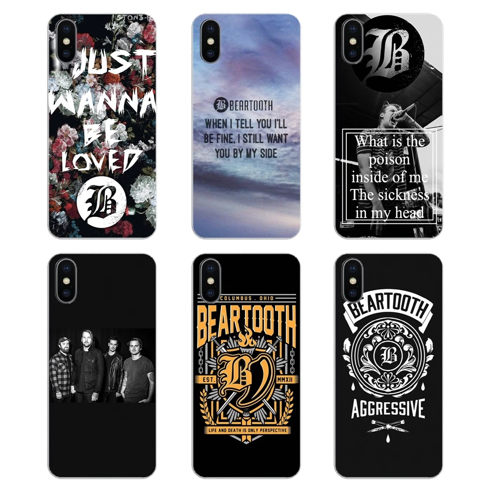For Huawei G7 G8 P7 P8 P9 Lite Honor 4C 5X 5C 6X Mate 7 8 9 Y3 Y5 Y6 II 2 Pro 2017 Beartooth The Lines Silicone Phone Shell Case |