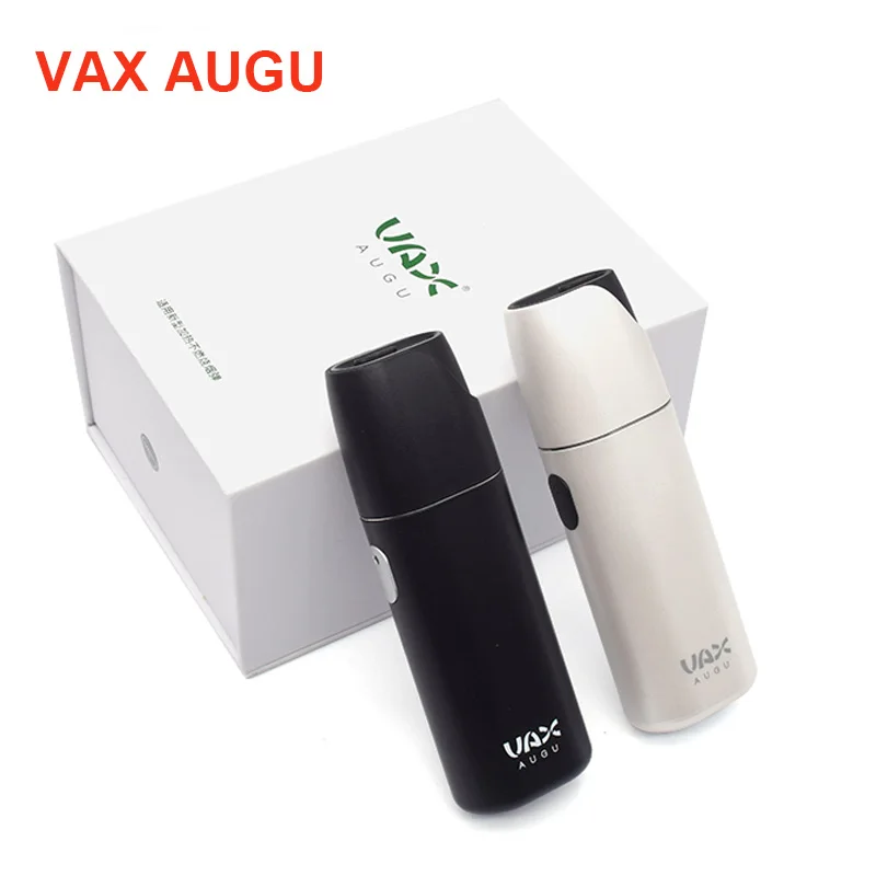 

2019 New VAX AUGU Dry herb Vaporizer 3000mAh Battery Electronic Cigarette Box Shape Heat Not Burn Vape Cigarette Mod Kits
