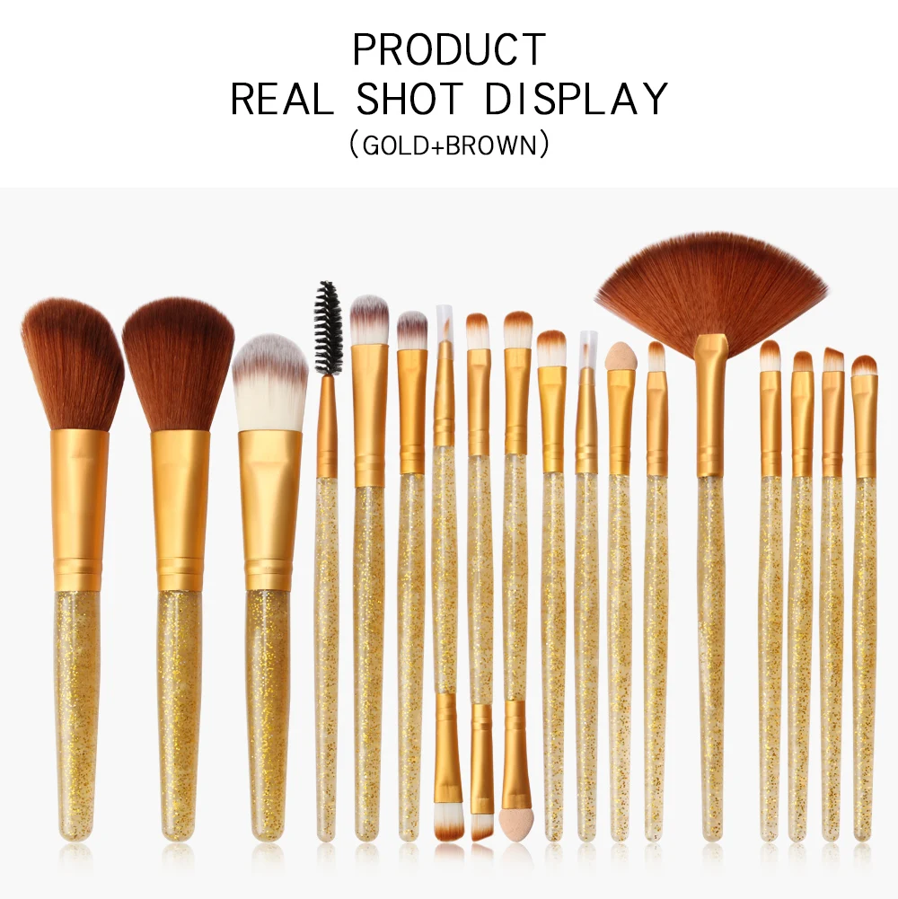 

2019 Makeup Brushes Set Cosmetic Foundation Powder Blush Eyeshadow Lip Blend Make UpBlend Blend Brush Tool Kit Maquiagem