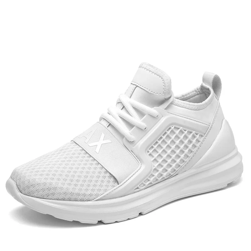 Breathable Running Shoes For Man Black White Sport Shoes Men Sneakers Zapatos corrientes de verano Red chaussure homme de marque