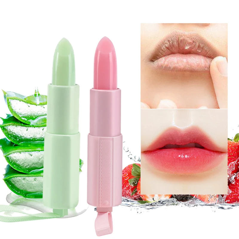 

Natural Fruit Essence Lip Balm Chapstick Anti-Cracking Moisturizing Hygienic Lipstick Cute Lip balm