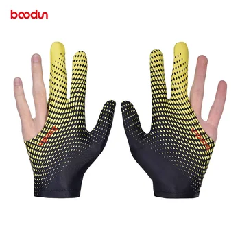 

Boodun 1PCS Billiard Pool Shooters 3 Fingers Gloves Breathable Snooker Gloves Fits Both Left and Right Hand Billiard Accessories