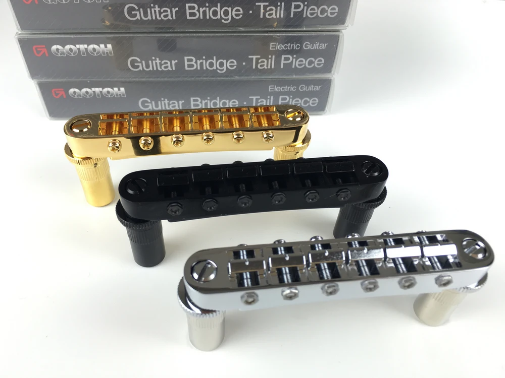 GOTOH GE103B-T седло Tune-O-Matic стиль электрогитара мост для Epip стандарт LP SG точка на заказ сделано в Японии