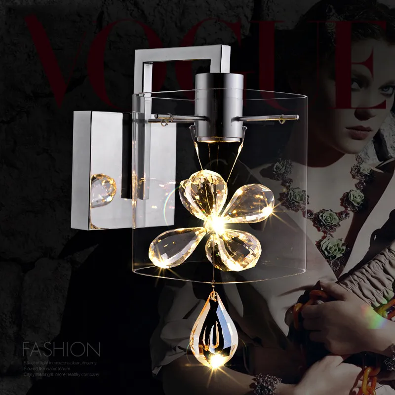 Popular Crystal Wall Sconces-Buy Cheap Crystal Wall