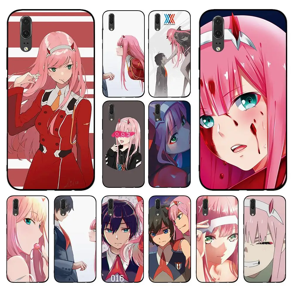 Милый мягкий чехол-накладка zero two anime для huawei Honor 6A 7A 3GB Pro 7X 8X 8C 10 Lite Note | Мобильные