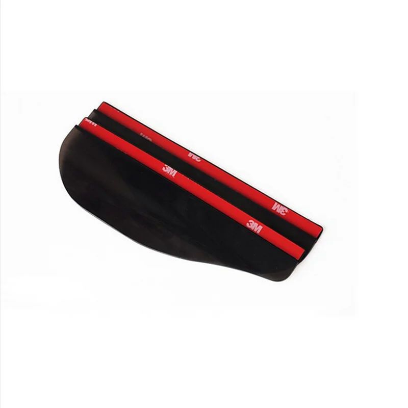 for fiat 500 panda Bravo Ottimo Car Rearview Mirror Rain Blades car back mirror eyebrow rain cover 2Pcs car styling