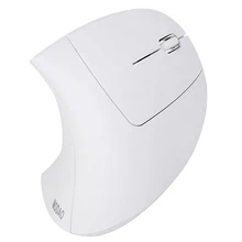 Белая эргономичная вертикальная мышь беспроводная оптическая мышь bluetooth 800/1200/1600 точек/дюйм Регулируемая 5D игровая компьютерная мышь с подсветкой для ноутбука