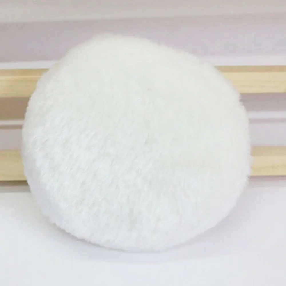 Villus Talcum Powder Puff Safe Soft Baby Makeup Tool Stylish Random Color