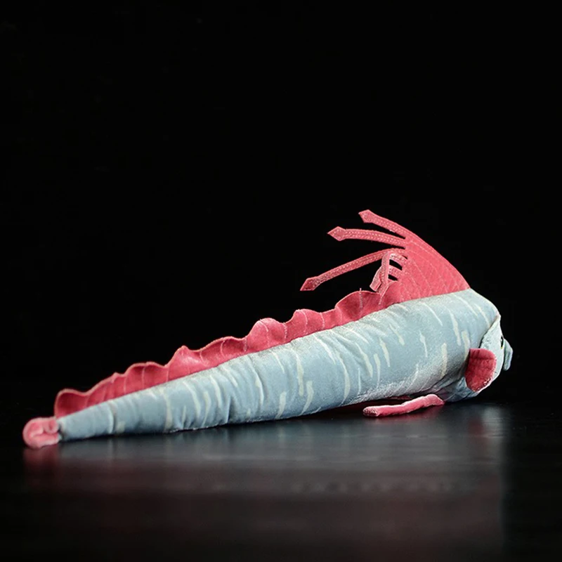 56 см длинная настоящая жизнь набивные морские животные Oarfish Реалистичная мягкая лента плюшевая игрушка рыба подарки для детей игрушки и хобби