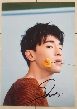 

hand Signed Deng Lun autographed photo 5*7 free ship 092018B