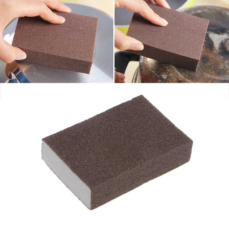 

2018 New Magic Nano Sponge Eraser Pot Brush Cleaner Bowl Plate Scrubber Washing Tool Dark Brown