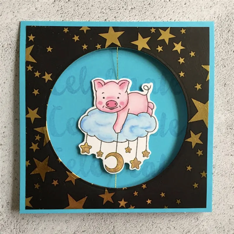 

Eastshape Pig Metal Cutting Dies Animal Set for Dies Scrapbooking Album Embossing Craft Die Cut Cards Making Metal Dies New 2019