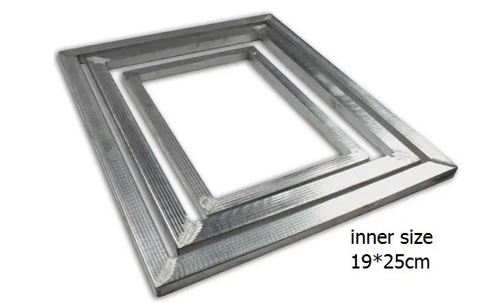 

1pc 19*25cm Aluminum Frame Aluminum Alloy Screen Frame for screen printing