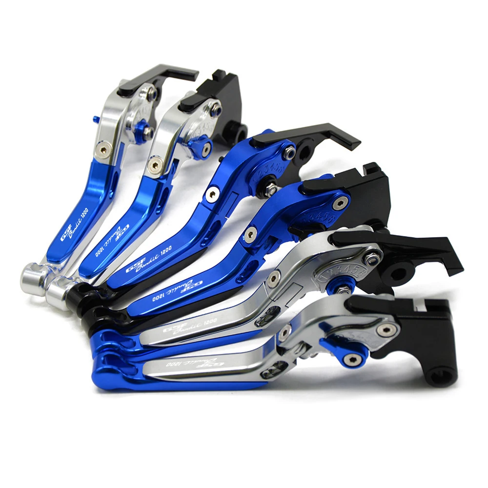 Мотоцикл Регулируемый складной Extenable Рычаги Тормозная система сцепления для SUZUKI