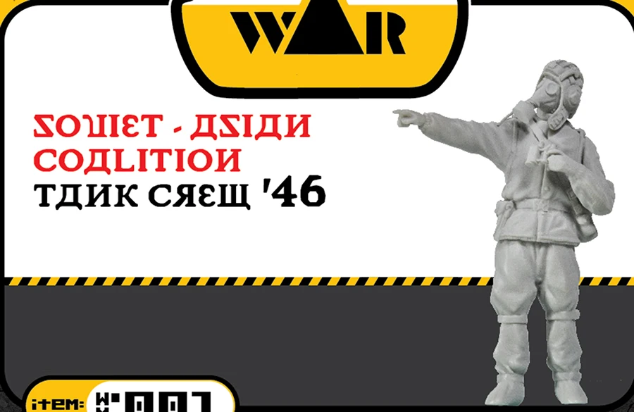 1/35 масштаб Неокрашенная смола фигурка радиация Коллекционная | Игрушки и хобби