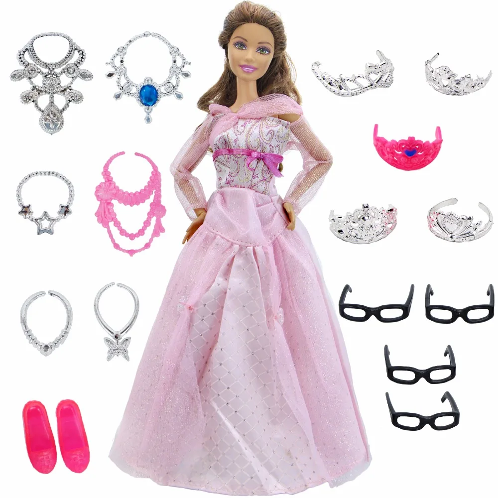 pink princess barbie