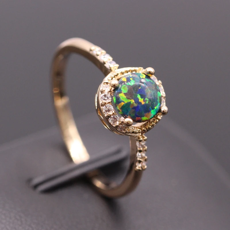 GZJY-Beautiful-Simple-Round-Colorful-Fire-Opal-Gold-Color-Ring-For-Women-Wedding-Party-Jewelry