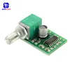 Panneau d'amplificateur Audio numérique, Module de carte Micro USB, commutateur de contrôle de Volume 2*3W, carte d'amplificateur stéréo, 5V DC, classe D, PAM8403 ► Photo 2/6