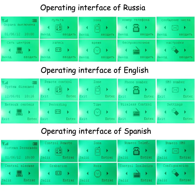 Android IOS App Беспроводная GSM сигнализация дома SIM умный дом охранной системы комплект