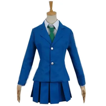 

2018 Japan Anime Detective Conan Cosplay Mouri Ran Costumes Girl Rachel Moore School Uniform Set + Shirt