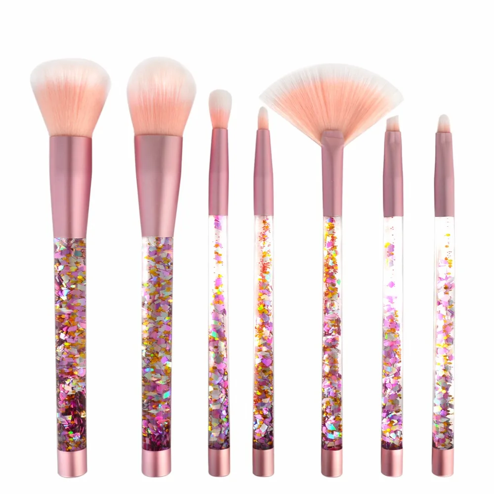 Quality 7pcs Makeup Brushes Set Face Powder Foundation ...