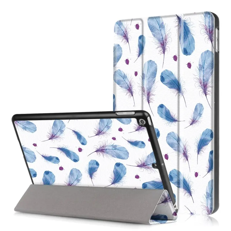 Магнитный кожаный умный чехол для Apple, iPad 9,7 5th 6th Generation A1954 Coque Capa Funda - Цвет: k