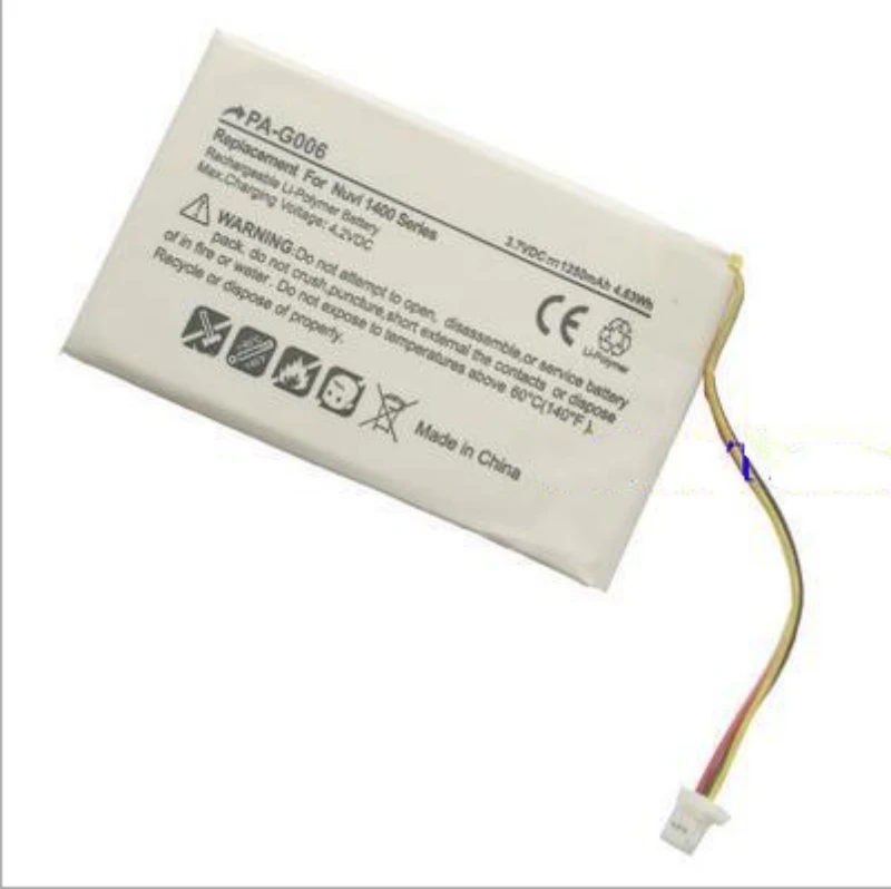 

FGHGH 1250mAh Battery for Garmin Nuvi 1350, 1350T, 1370, 1370T, 1375, 1375T, 1390, 1400,1450 1460 1470T, 361-00019-11,3610001916
