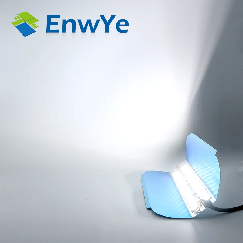 EnwYe NEW LED Iodite tungsten lamp 30W 50W 100W cold light AC 220V 240V outdoor lighting construction site lighting floodlight