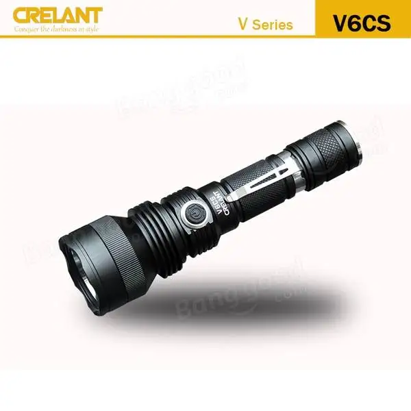 

CRELANT V6CS 2 960LM flashlights Zoomable 5modes Waterproof Torch Outdoor Camping LED Flashlight for 18650/CR123A battery