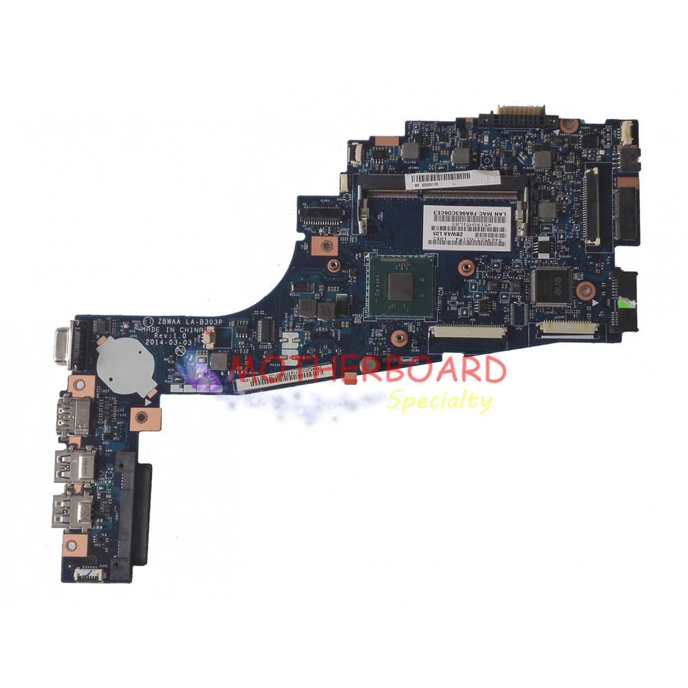 Vieruodis для Toshiba Satellite C55 C55-B материнская плата ноутбука Intel K000891180 N2830 ЦП DDR3 |