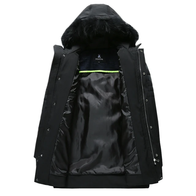 Best price at $138 Cheap 2016 High quality Large Size Warm Outwear Winter Jacket Men Windproof Hood Men Jacket Size M-5XL