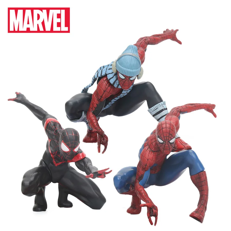 Игрушки Marvel, 11 см, Фигурка Человека-паука ARTFX+ статуя, 1/10 масштаб, предварительно окрашенная модель, набор, Удивительный Человек-паук, Коллекционная модель игрушки