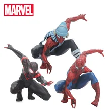 Игрушки Marvel, 11 см, Фигурка Человека-паука ARTFX+ статуя, 1/10 масштаб, предварительно окрашенная модель, набор, Удивительный Человек-паук, Коллекционная модель игрушки