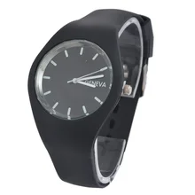 FUNIQUE Jelly Silicone Watches Women Simple Pattern Fashion Casual Quartz Wristwatch For Ladies Women Mens Clock Gift 2017 New