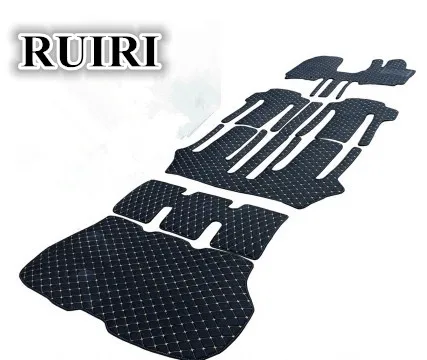 

Good quality! Custom special car floor mats + trunk mat for Nissan Serena C25 7 seats 2010-2005 durable carpets for Serena 2008