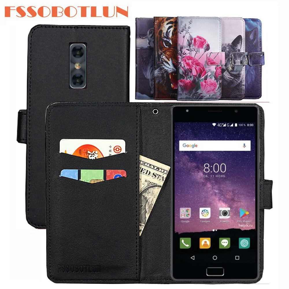 

FSSOBOTLUNFor Philips Xenium X598 Case PU Leather Retro Flip Cover Magnetic Fashion Wallet Case Kickstand Strap For Philips X598