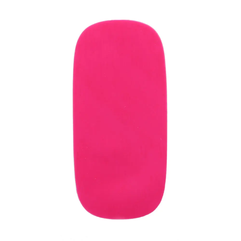 Мягкий силиконовый защитный чехол для Apple Magic mouse защита от пыли/воды/царапин - Цвет: Dark Pink