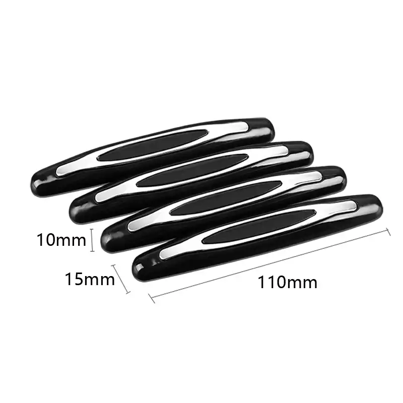 4Pcs car Styling Mouldings Door edge Protection Decoration Strip Auto Bumper Anti-collision Guard Buffer Protective Strip 4Pcs car Styling Mouldings Door edge Protection Decoration Strip Auto Bumper Anti-collision Guard Buffer Protective Strip