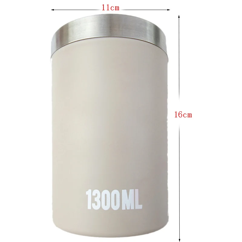 

1300ML Sealed Storage Jar Jar Tank Box Seasoning Color Tea Coffee Sugar Square Box Kitchen Sorting Food Storage Box Container