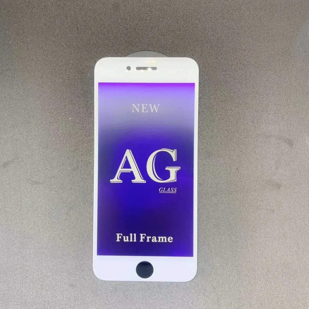 50 шт Sinzean для IPHONE 8 Plus/7/6s 9D антибликовое полное покрытие из закаленного стекла для IPHONE XS MAX/XR анти-синий протектор экрана
