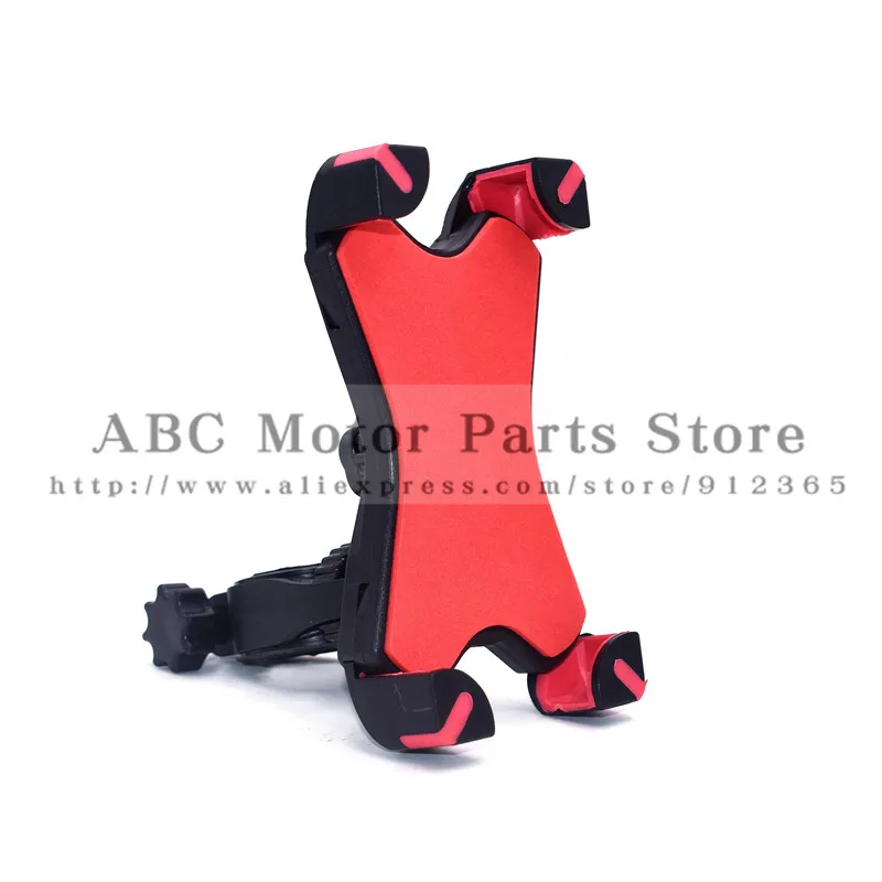 

Universal Anti-Slip Bike Phone Holder on Mountain Bicycle Motorcycle Moto Bicycle Mobile Holder for Width 3.5-7inch Phone GPS