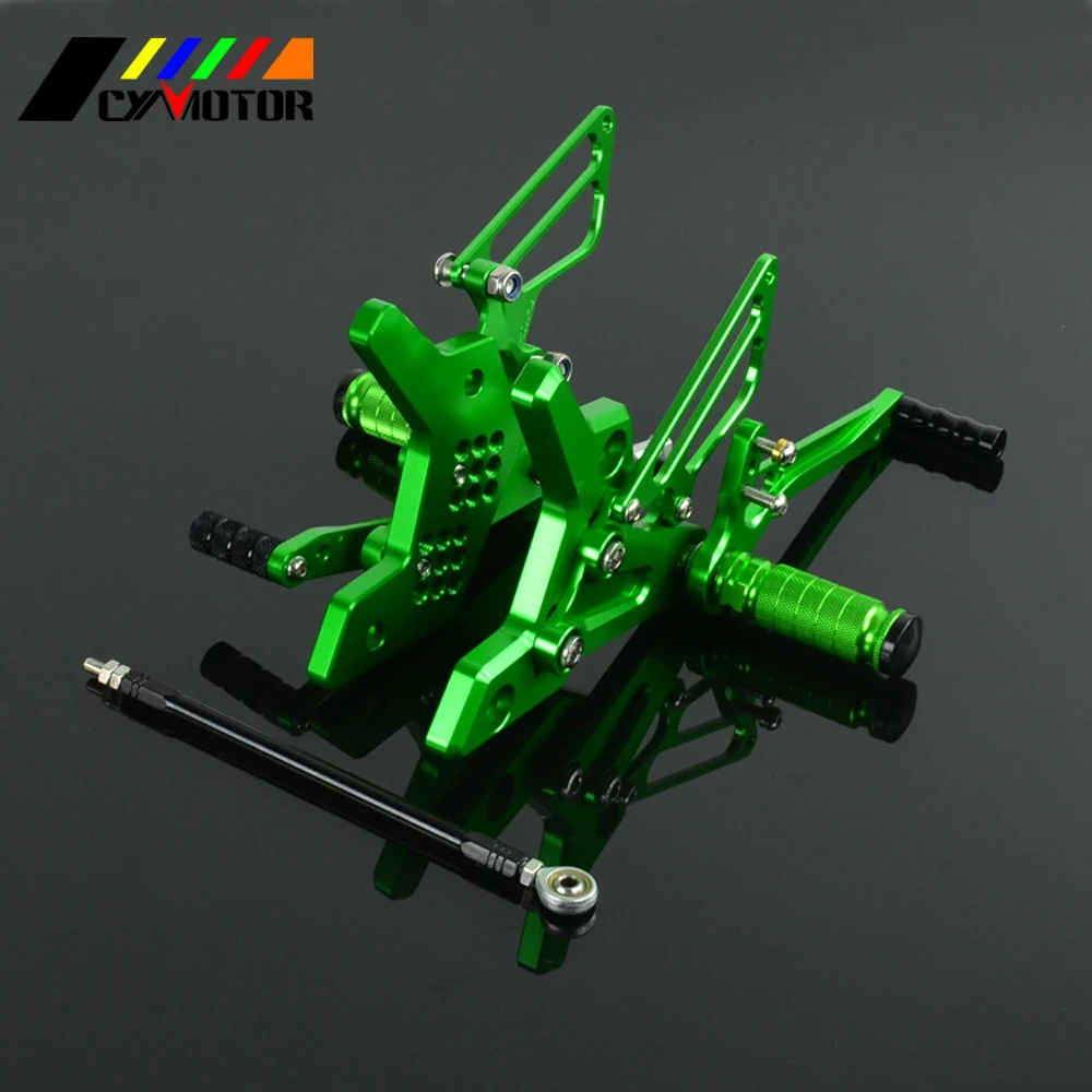 

Motorcycle CNC Adjustable Foot Pegs Footpeg For KAWASAKI Z750 Z 750 2004 2005 2006 04 05 06